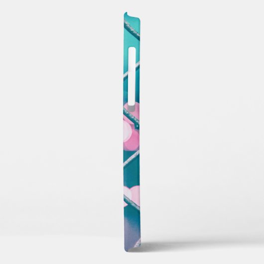 KANS VERBINDING FENCE MET BOKEH LIGHTS Case-Mate iPhone CASE (Achterkant / Links)