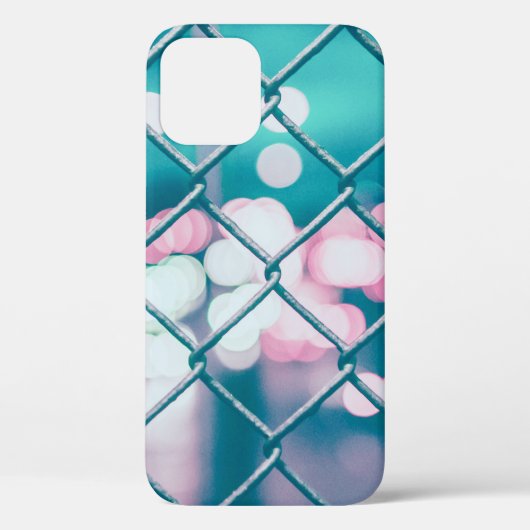 KANS VERBINDING FENCE MET BOKEH LIGHTS Case-Mate iPhone CASE (Achterkant)