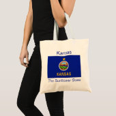 Kansan Flag Bag Tote Bag (Voorkant (product))