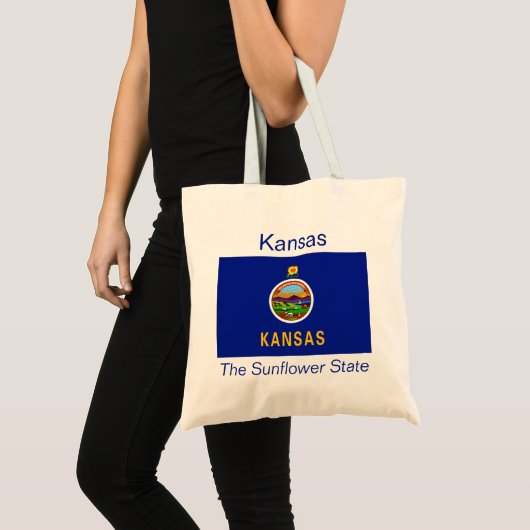 Kansan Flag Bag Tote Bag (Voorkant (product))