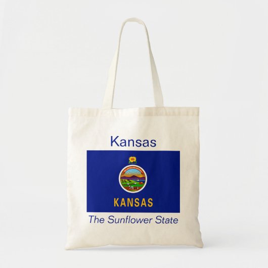 Kansan Flag Bag Tote Bag (Voorkant)