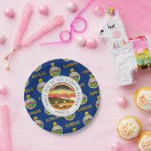 Kansan Flag & Seal, Flag of Kansas Papieren Bordje (Feest)