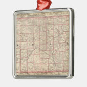 Kansas 3 metalen ornament (Links)