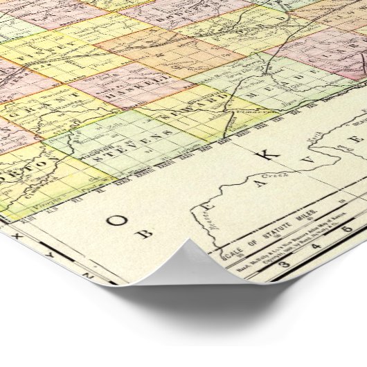 Kansas 4 poster (Hoek)