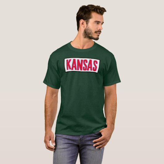 Kansas 5 t-shirt (Voorkant volledig)