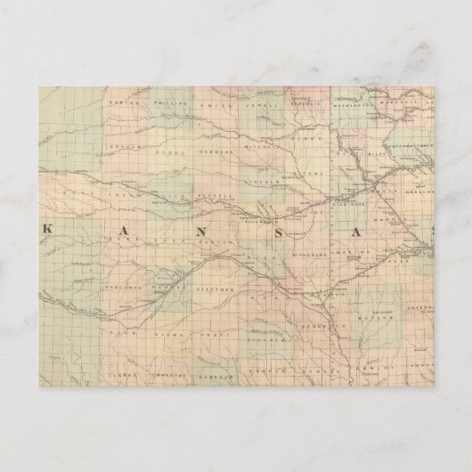 Kansas 6 briefkaart (Voorkant)