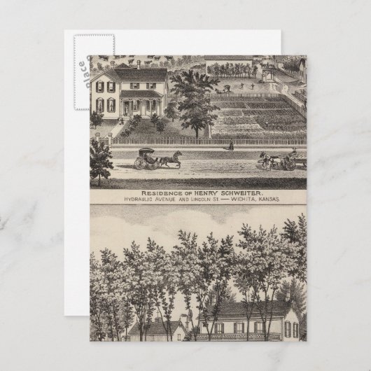 Kansas 7 briefkaart (Voorkant / Achterkant)