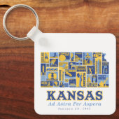 Kansas: Ad Astra per Aspera – Sleutelhanger (Voorkant)