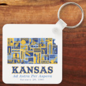 Kansas: Ad Astra per Aspera – Sleutelhanger (Achterkant)