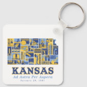 Kansas: Ad Astra per Aspera – Sleutelhanger (Achterkant)