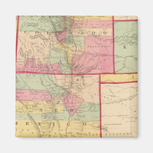Kansas, Arizona, Colorado, New Mexico, Utah Magneet