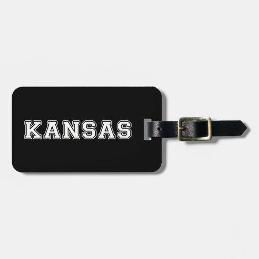 Kansas Bagagelabel (Voorkant horizontaal)