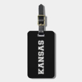Kansas Bagagelabel (Voorkant verticaal)