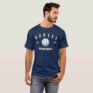 Kansas Basketball Retro Logo T-shirt
