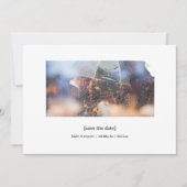 Kansas Bewaar de datum Fotokaart Save The Date (Voorkant)