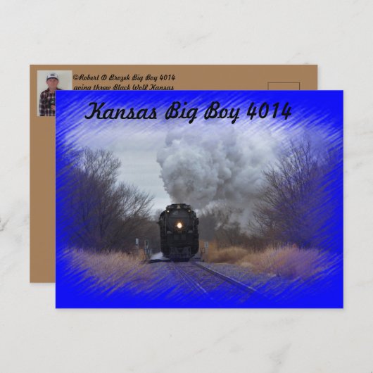 Kansas Big Boy Briefkaart (Voorkant / Achterkant)