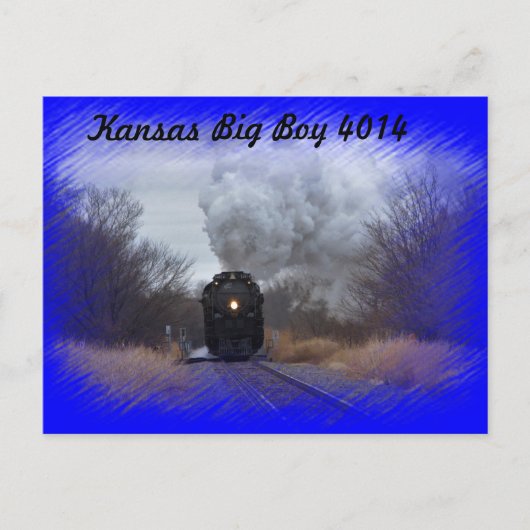 Kansas Big Boy Briefkaart (Voorkant)
