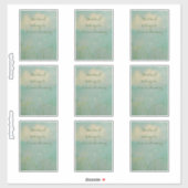 'Kansas' boekenplaat Sticker (Vel)