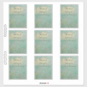 'Kansas' boekenplaat Sticker (Vel)