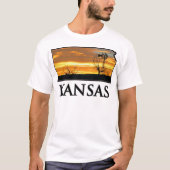 Kansas Boerderij Windmill T-shirt (Voorkant)