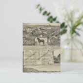 Kansas Boerderijen Briefkaart (Staand voorkant)