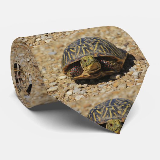 Kansas Box Shell Turtle STROPDAS! Stropdas (Opgerold)