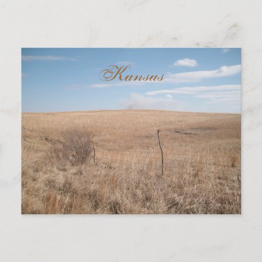 Kansas Briefkaart (Voorkant)