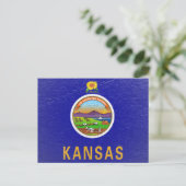 Kansas Briefkaart (Staand voorkant)
