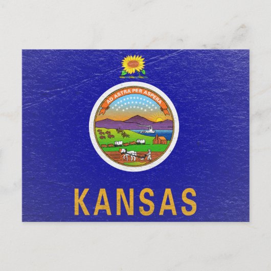 Kansas Briefkaart (Voorkant)
