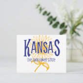 Kansas Briefkaart (Staand voorkant)
