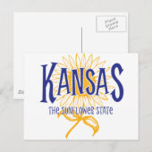 Kansas Briefkaart (Voorkant / Achterkant)