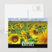 KANSAS BRIEFKAART (Voorkant / Achterkant)
