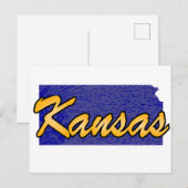 Kansas Briefkaart (Voorkant / Achterkant)