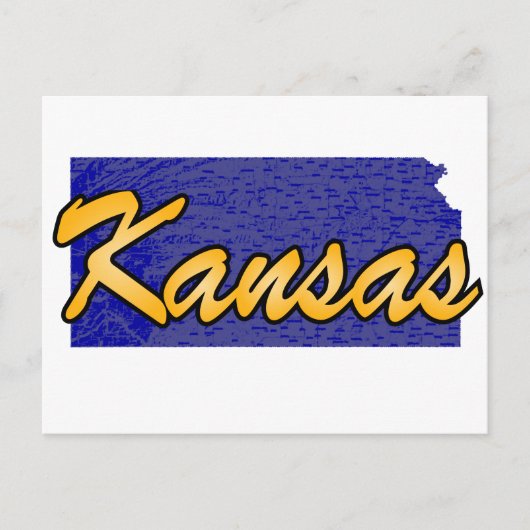 Kansas Briefkaart (Voorkant)
