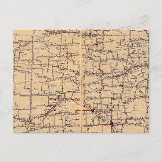 Kansas Briefkaart (Voorkant)