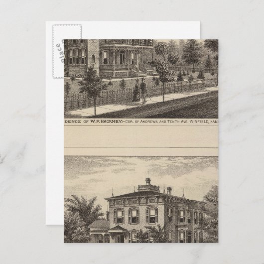 Kansas Briefkaart (Voorkant / Achterkant)