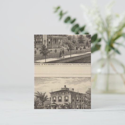 Kansas Briefkaart (Staand voorkant)