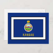 Kansas Briefkaart (Voorkant / Achterkant)