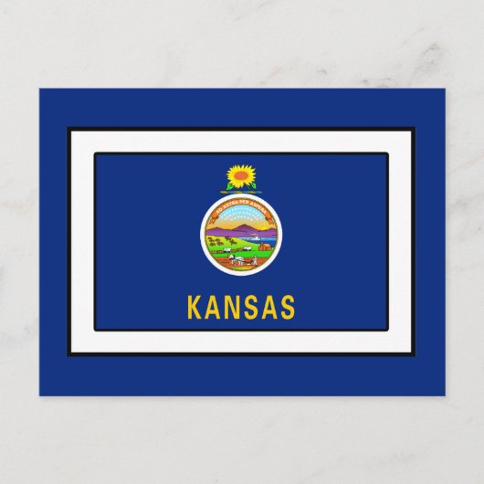 Kansas Briefkaart (Voorkant)