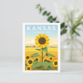  Kansas Briefkaart (Staand voorkant)