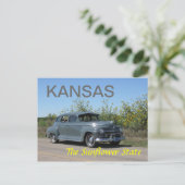 Kansas Briefkaart (Staand voorkant)