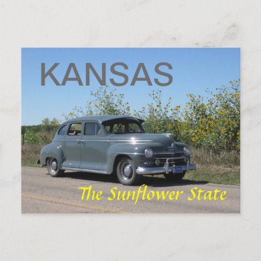 Kansas Briefkaart (Voorkant)