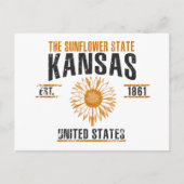 Kansas Briefkaart (Voorkant)