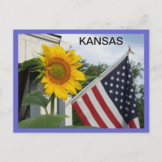 Kansas Briefkaart (Voorkant)