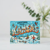 KANSAS-Briefkaart Briefkaart (Staand voorkant)
