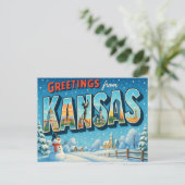 KANSAS-Briefkaart Briefkaart (Staand voorkant)