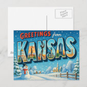 KANSAS-Briefkaart Briefkaart (Voorkant / Achterkant)