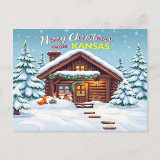 KANSAS-Briefkaart Briefkaart (Voorkant)