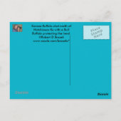 Kansas Buffalo POST CARD Briefkaart (Achterkant)
