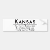 Kansas Bumber Sticker (Voorkant)